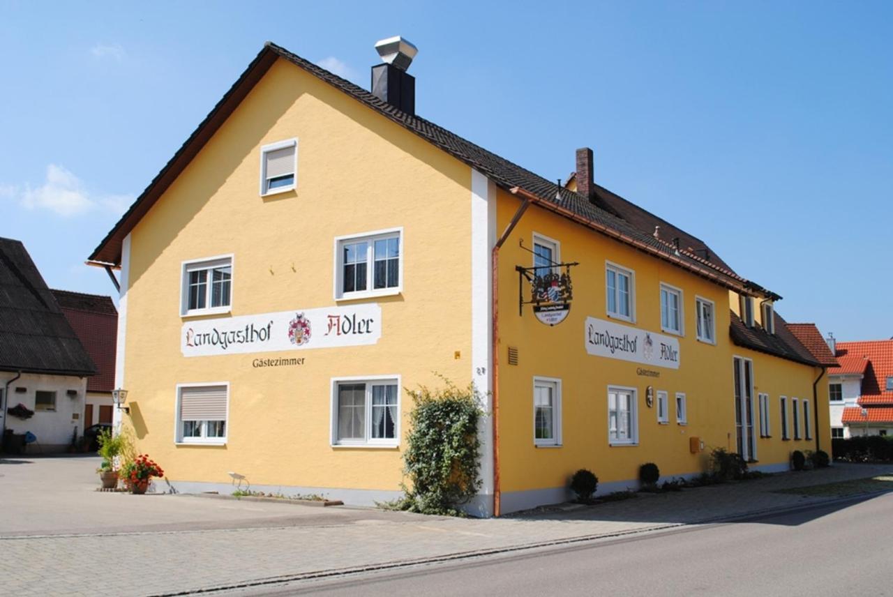 Landgasthof Adler Aislingen Buitenkant foto